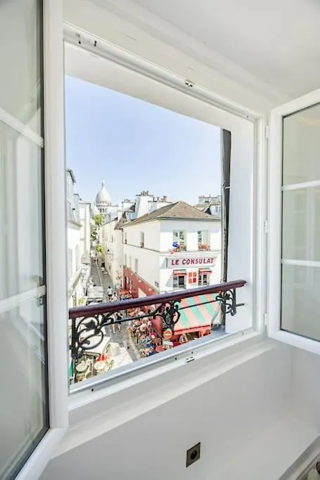דירה 1bedroom Sacree Coeur Place Du Tertre Montmartre פריז